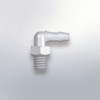 X-Gewinde L-Schlauchverbinder (10-32) M5